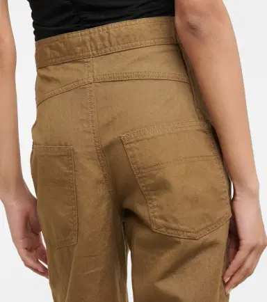 Marant Étoile Pandore cotton-blend pants | Thumbnail 3 Marant Étoile Pandore cotton-blend pants | Thumbnail 3