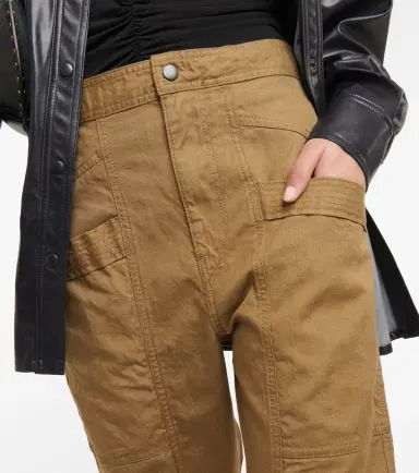 Marant Étoile Pandore cotton-blend pants | Thumbnail 6 Marant Étoile Pandore cotton-blend pants | Thumbnail 6