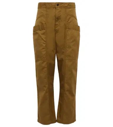 Marant Étoile Pandore cotton-blend pants | Thumbnail 1 Marant Étoile Pandore cotton-blend pants | Thumbnail 1