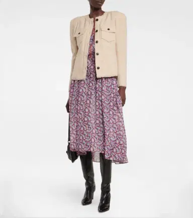 Marant Etoile Nelly wool-blend jacket | Thumbnail 3 Marant Etoile Nelly wool-blend jacket | Thumbnail 3