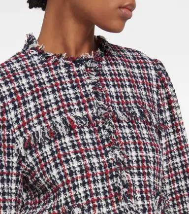 Marant Etoile Cotton-blend tweed jacket | Thumbnail 3 Marant Etoile Cotton-blend tweed jacket | Thumbnail 3