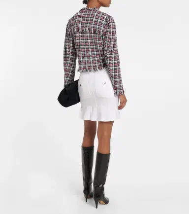 Marant Etoile Cotton-blend tweed jacket | Thumbnail 4 Marant Etoile Cotton-blend tweed jacket | Thumbnail 4
