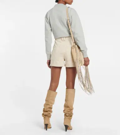 Marant Etoile Sintio denim shorts | Thumbnail 2 Marant Etoile Sintio denim shorts | Thumbnail 2