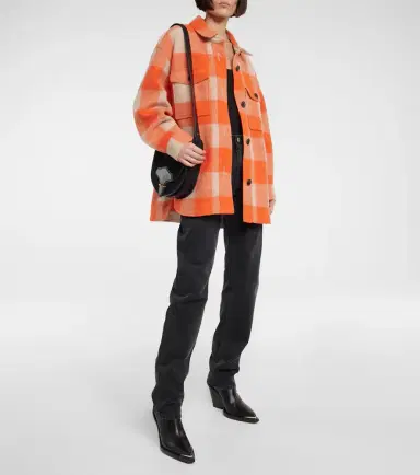 Marant Étoile Harveli checked jacket | Thumbnail 3 Marant Étoile Harveli checked jacket | Thumbnail 3