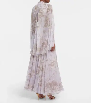 Erdem Chiara printed silk gown | Thumbnail 6 Erdem Chiara printed silk gown | Thumbnail 6