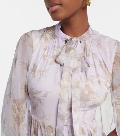 Erdem Chiara printed silk gown | Thumbnail 7 Erdem Chiara printed silk gown | Thumbnail 7