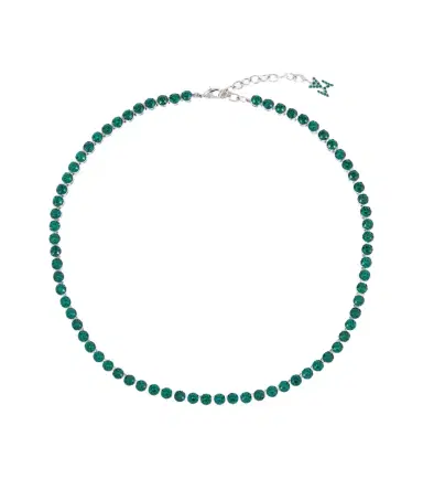 Amina Muaddi Tennis crystal-embellished necklace | Thumbnail 1 Amina Muaddi Tennis crystal-embellished necklace | Thumbnail 1