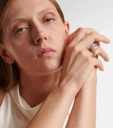 Pomellato Nudo Assoluto 18kt rose and white gold ring with diamonds | Thumbnail 4 Pomellato Nudo Assoluto 18kt rose and white gold ring with diamonds | Thumbnail 4
