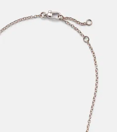 Pomellato Nudo Solitaire 18kt rose and white gold necklace with diamonds | Thumbnail 2 Pomellato Nudo Solitaire 18kt rose and white gold necklace with diamonds | Thumbnail 2