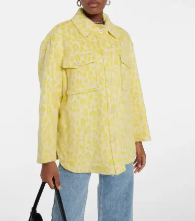 Isabel Marant Printed virgin wool overshirt | Thumbnail 3 Isabel Marant Printed virgin wool overshirt | Thumbnail 3