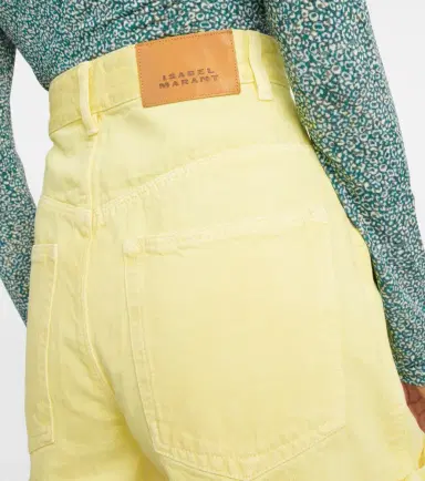 Isabel Marant Vetanio high-rise denim shorts | Thumbnail 5 Isabel Marant Vetanio high-rise denim shorts | Thumbnail 5
