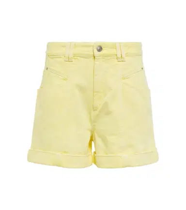 Isabel Marant Vetanio high-rise denim shorts | Thumbnail 1 Isabel Marant Vetanio high-rise denim shorts | Thumbnail 1