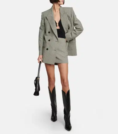 Isabel Marant Licoba crêpe miniskirt | Thumbnail 2 Isabel Marant Licoba crêpe miniskirt | Thumbnail 2