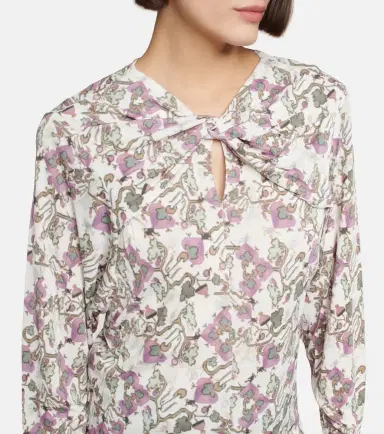 Isabel Marant Jociae printed jersey top | Thumbnail 3 Isabel Marant Jociae printed jersey top | Thumbnail 3