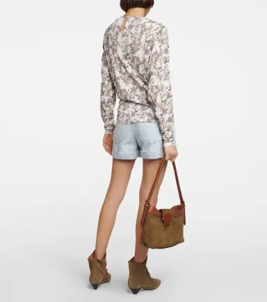 Isabel Marant Jociae printed jersey top | Thumbnail 4 Isabel Marant Jociae printed jersey top | Thumbnail 4