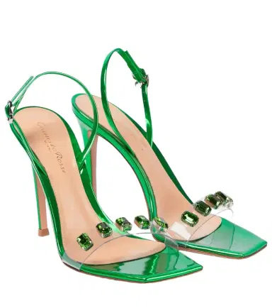 Gianvito Rossi Ribbon Candy 105 leather sandals | Thumbnail 1 Gianvito Rossi Ribbon Candy 105 leather sandals | Thumbnail 1