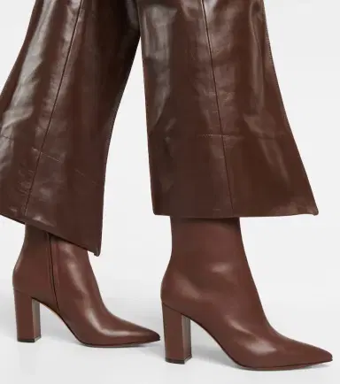 Gianvito Rossi Lyell leather ankle boots | Thumbnail 6 Gianvito Rossi Lyell leather ankle boots | Thumbnail 6