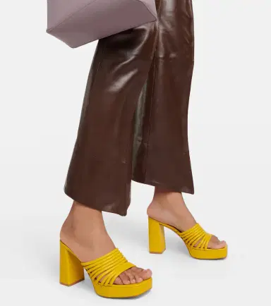 Gianvito Rossi Lena 95 leather mules | Thumbnail 6 Gianvito Rossi Lena 95 leather mules | Thumbnail 6