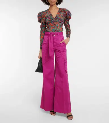 Veronica Beard Belissa cotton cargo pants | Thumbnail 4 Veronica Beard Belissa cotton cargo pants | Thumbnail 4