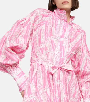 Patou Printed cotton maxi dress | Thumbnail 3 Patou Printed cotton maxi dress | Thumbnail 3