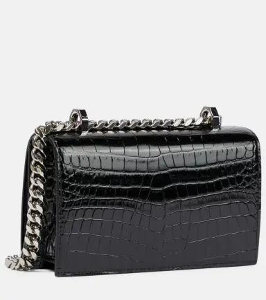 McQueen Jewelled Satchel leather shoulder bag | Thumbnail 2 McQueen Jewelled Satchel leather shoulder bag | Thumbnail 2