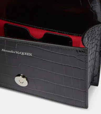 McQueen Jewelled Satchel leather shoulder bag | Thumbnail 3 McQueen Jewelled Satchel leather shoulder bag | Thumbnail 3