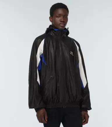 Balenciaga Leather hoodie | Thumbnail 4 Balenciaga Leather hoodie | Thumbnail 4