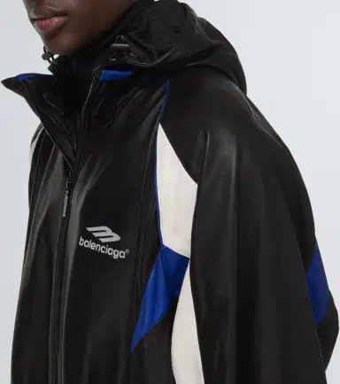 Balenciaga Leather hoodie | Thumbnail 5 Balenciaga Leather hoodie | Thumbnail 5