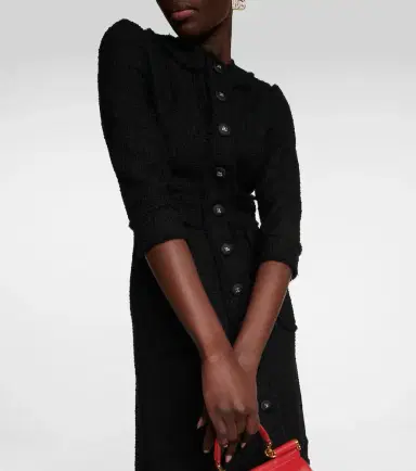 Dolce & Gabbana Wool-blend minidress | Thumbnail 4 Dolce & Gabbana Wool-blend minidress | Thumbnail 4