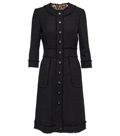 Dolce & Gabbana Wool-blend minidress | Thumbnail 1 Dolce & Gabbana Wool-blend minidress | Thumbnail 1