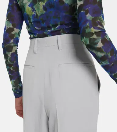 Dries Van Noten Pleated wide pants | Thumbnail 3 Dries Van Noten Pleated wide pants | Thumbnail 3
