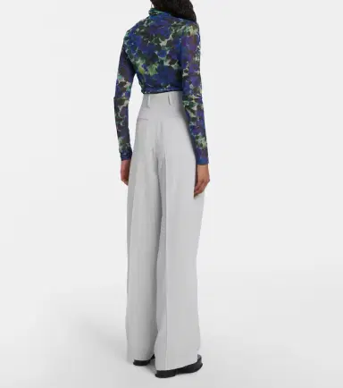 Dries Van Noten Pleated wide pants | Thumbnail 6 Dries Van Noten Pleated wide pants | Thumbnail 6