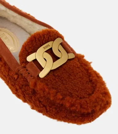 Tod's Embellished shearling loafers | Thumbnail 2 Tod's Embellished shearling loafers | Thumbnail 2
