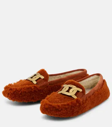 Tod's Embellished shearling loafers | Thumbnail 4 Tod's Embellished shearling loafers | Thumbnail 4