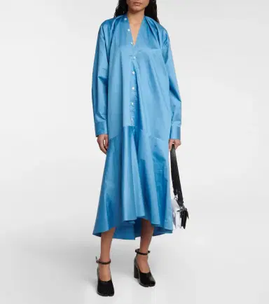 MM6 MAISON MARGIELA Cotton midi dress | Thumbnail 2 MM6 MAISON MARGIELA Cotton midi dress | Thumbnail 2
