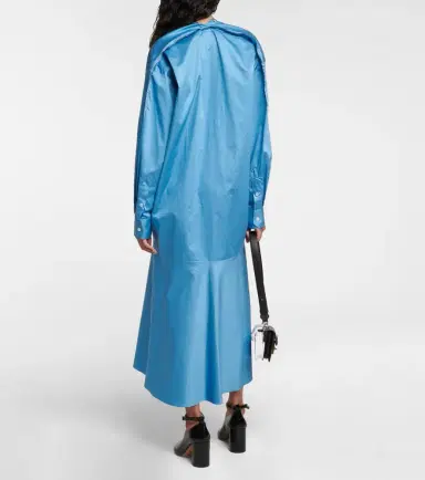 MM6 MAISON MARGIELA Cotton midi dress | Thumbnail 3 MM6 MAISON MARGIELA Cotton midi dress | Thumbnail 3