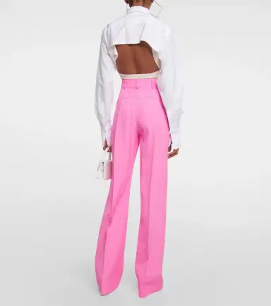 Jacquemus Les Pantalons Sauge high-rise pants | Thumbnail 4 Jacquemus Les Pantalons Sauge high-rise pants | Thumbnail 4