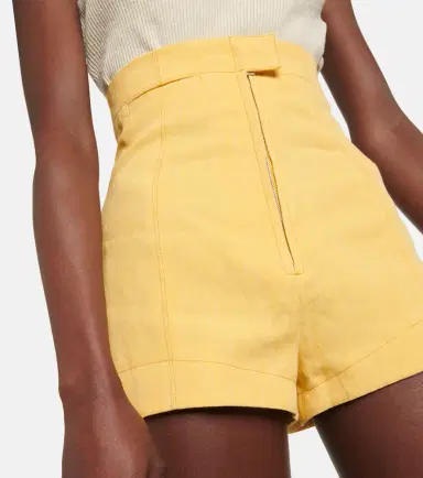 Jacquemus Le Short Areia high-rise linen-blend shorts | Thumbnail 5 Jacquemus Le Short Areia high-rise linen-blend shorts | Thumbnail 5