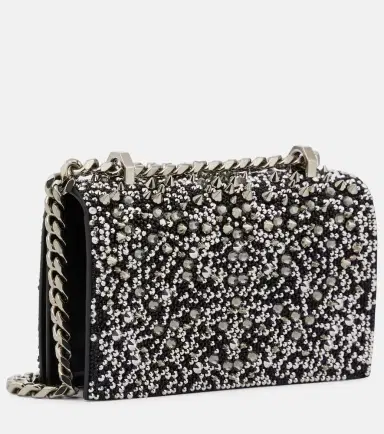 McQueen Jewelled Satchel embellished shoulder bag | Thumbnail 2 McQueen Jewelled Satchel embellished shoulder bag | Thumbnail 2