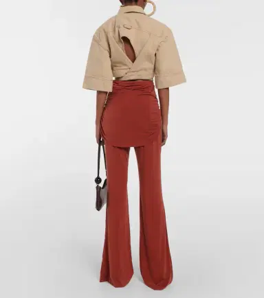 Jacquemus Le Pantalon Espelho flared pants | Thumbnail 4 Jacquemus Le Pantalon Espelho flared pants | Thumbnail 4