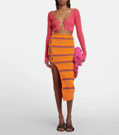 Jacquemus La Maille Pralu cropped cardigan | Thumbnail 3 Jacquemus La Maille Pralu cropped cardigan | Thumbnail 3