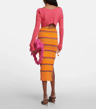 Jacquemus La Maille Pralu cropped cardigan | Thumbnail 4 Jacquemus La Maille Pralu cropped cardigan | Thumbnail 4