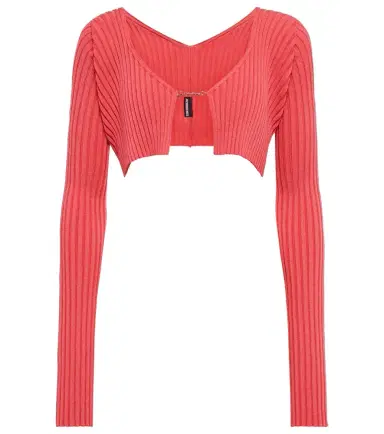 Jacquemus La Maille Pralu cropped cardigan | Thumbnail 1 Jacquemus La Maille Pralu cropped cardigan | Thumbnail 1