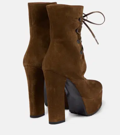 Alaïa Alaïa Trekk suede ankle boots | Thumbnail 4 Alaïa Alaïa Trekk suede ankle boots | Thumbnail 4
