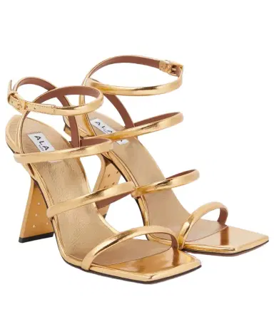 Alaïa Alaïa Perfo leather sandals | Thumbnail 1 Alaïa Alaïa Perfo leather sandals | Thumbnail 1