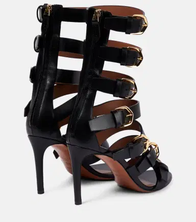 Alaïa Alaïa Buckle leather sandals | Thumbnail 2 Alaïa Alaïa Buckle leather sandals | Thumbnail 2