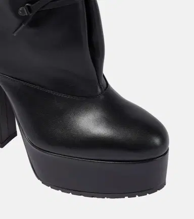 Alaïa Alaïa Trekk 135 leather ankle boots | Thumbnail 4 Alaïa Alaïa Trekk 135 leather ankle boots | Thumbnail 4