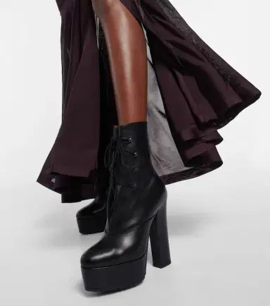 Alaïa Alaïa Trekk 135 leather ankle boots | Thumbnail 6 Alaïa Alaïa Trekk 135 leather ankle boots | Thumbnail 6