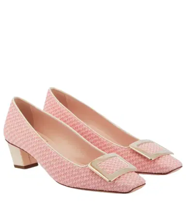 Roger Vivier Belle Vivier bouclé pumps | Thumbnail 1 Roger Vivier Belle Vivier bouclé pumps | Thumbnail 1
