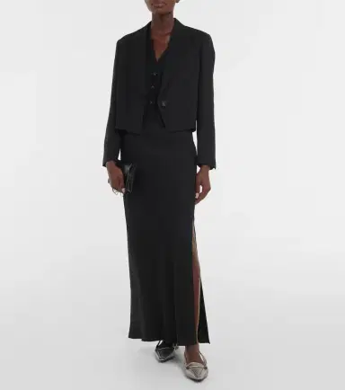 Brunello Cucinelli Cropped blazer | Thumbnail 3 Brunello Cucinelli Cropped blazer | Thumbnail 3